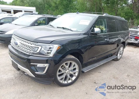 2018 Ford Expedition Max Platinum z USA, uszkodzony, nr VIN 1FMJK1MT2JEA53694